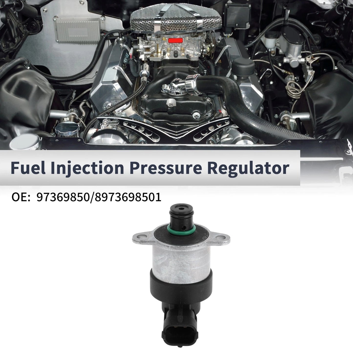 Fuel Pressure Regulator for Chevrolet Silverado 2500HD (2004–2005) No.97369850