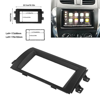 Black Double Din Dash for Suzuki SX4 (2007–2013)