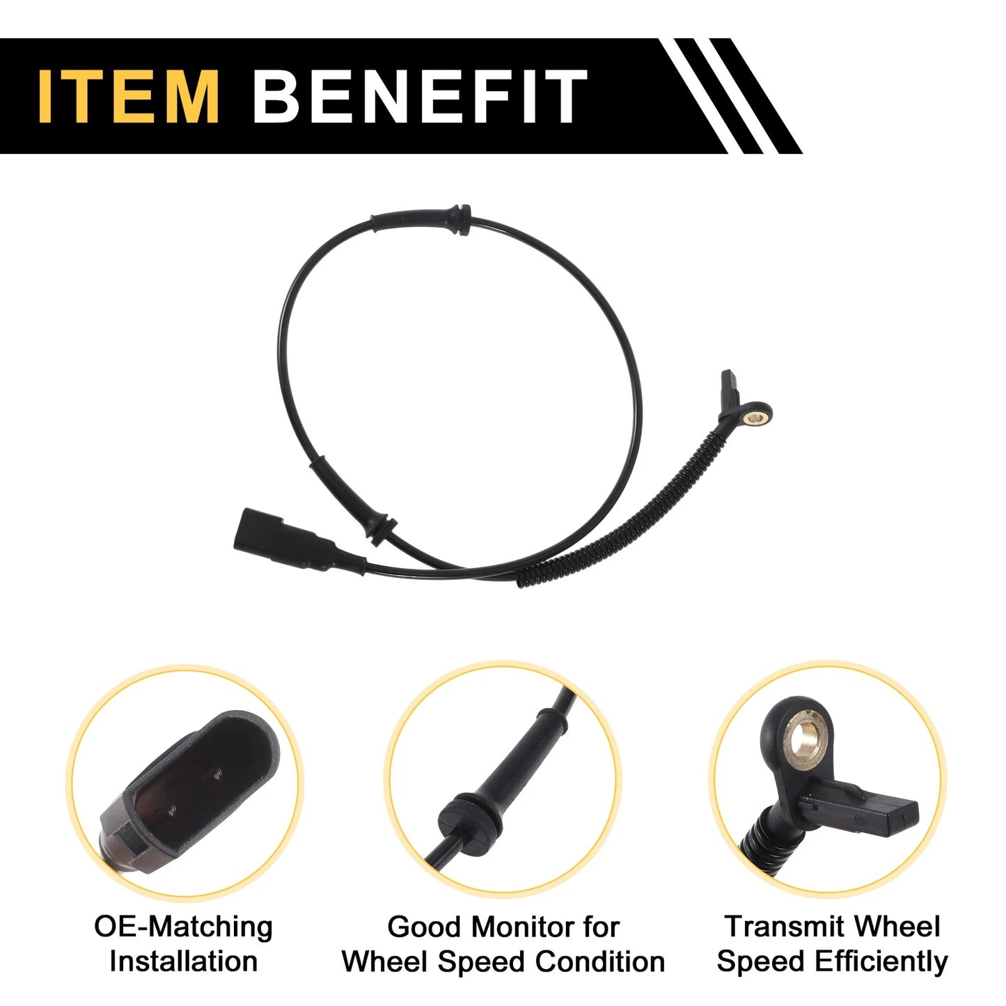 ABS Wheel Speed Sensor No. 2S6Z2C204A for Ford Fiesta (2003–2008)