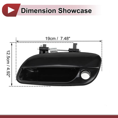 Car Exterior Door Handle for Hyundai Elantra (2017–2020) No. 826602D000 Black ABS