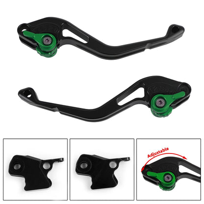 Long clutch brake levers for Kawasaki Ninja 650R/ER-6F (2006–2018)