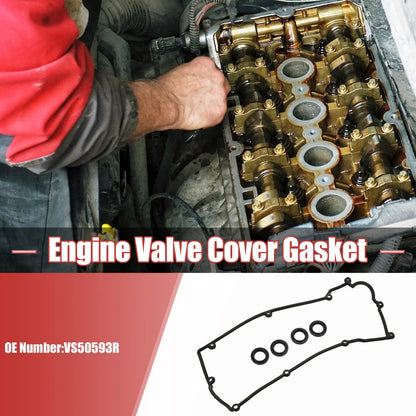 Set of 1 VS50593R Engine Valve Cover Gasket for Hyundai Accent (2003–2004)