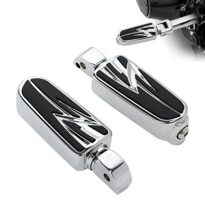 Chrome Passenger Pegs for Harley Softail Heritage Classic (2018-2025)