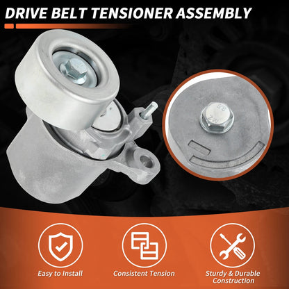 Set of 1 Drive Belt Tensioner Kit for Toyota Tacoma V6 3.5L (2016–2023) No. 9091602571