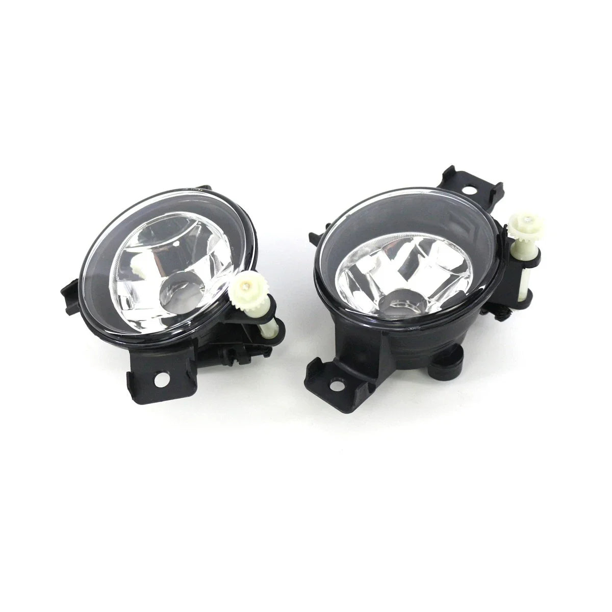 Pair Front Bumper Fog Light Lens Lamp Covers Clear for BMW X5 (2011–2013)