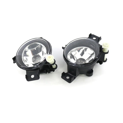 Pair Front Bumper Fog Light Lens Lamp Covers Clear for BMW X5 (2011–2013)