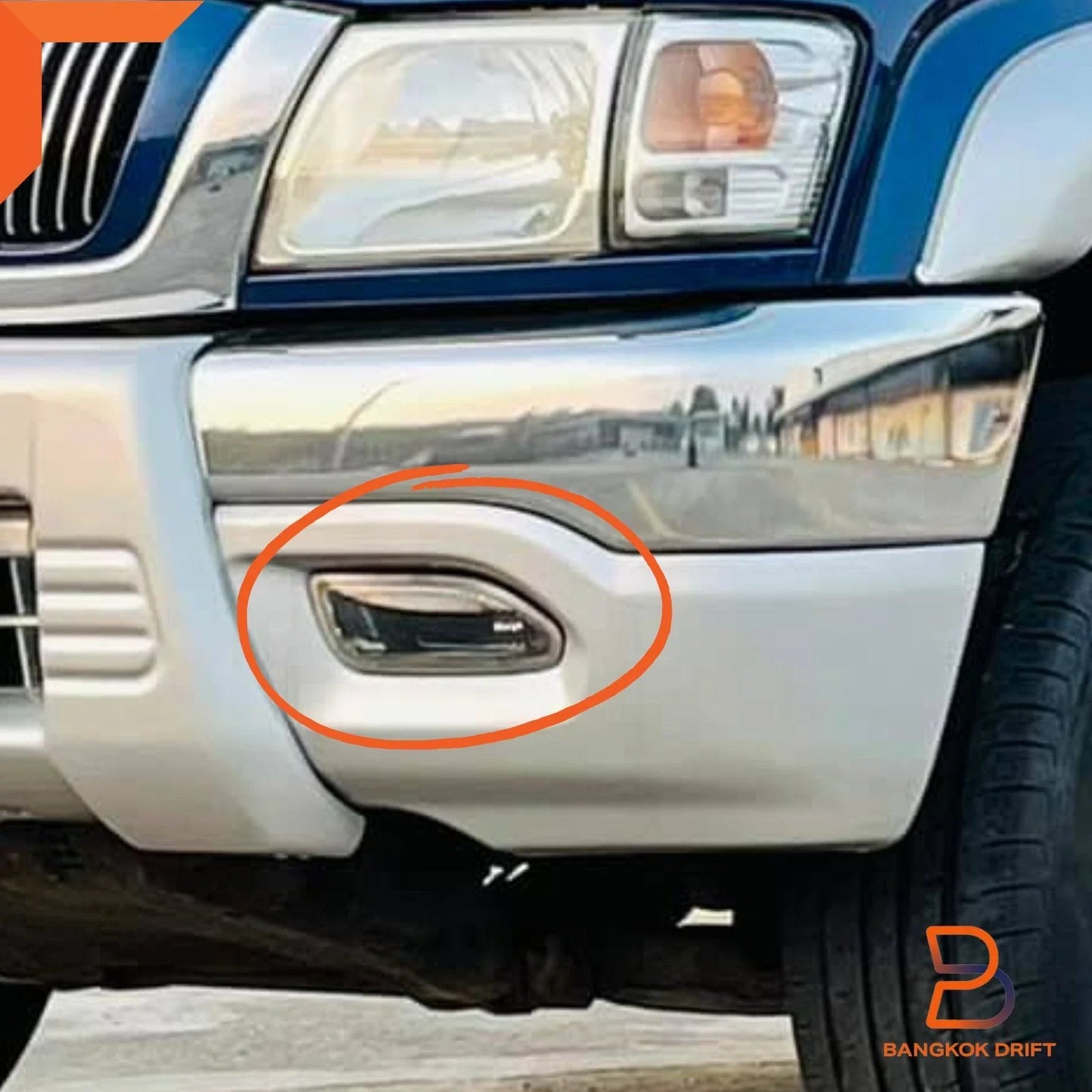 Fog Lamp Spot Light Set for Toyota Hilux Ute 4X4 01-04