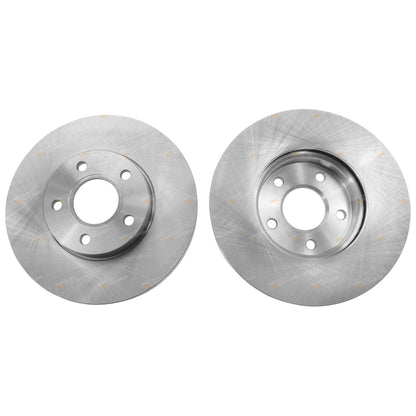 2X Front Disc Brake Rotors for Ford Focus (2005–2018)