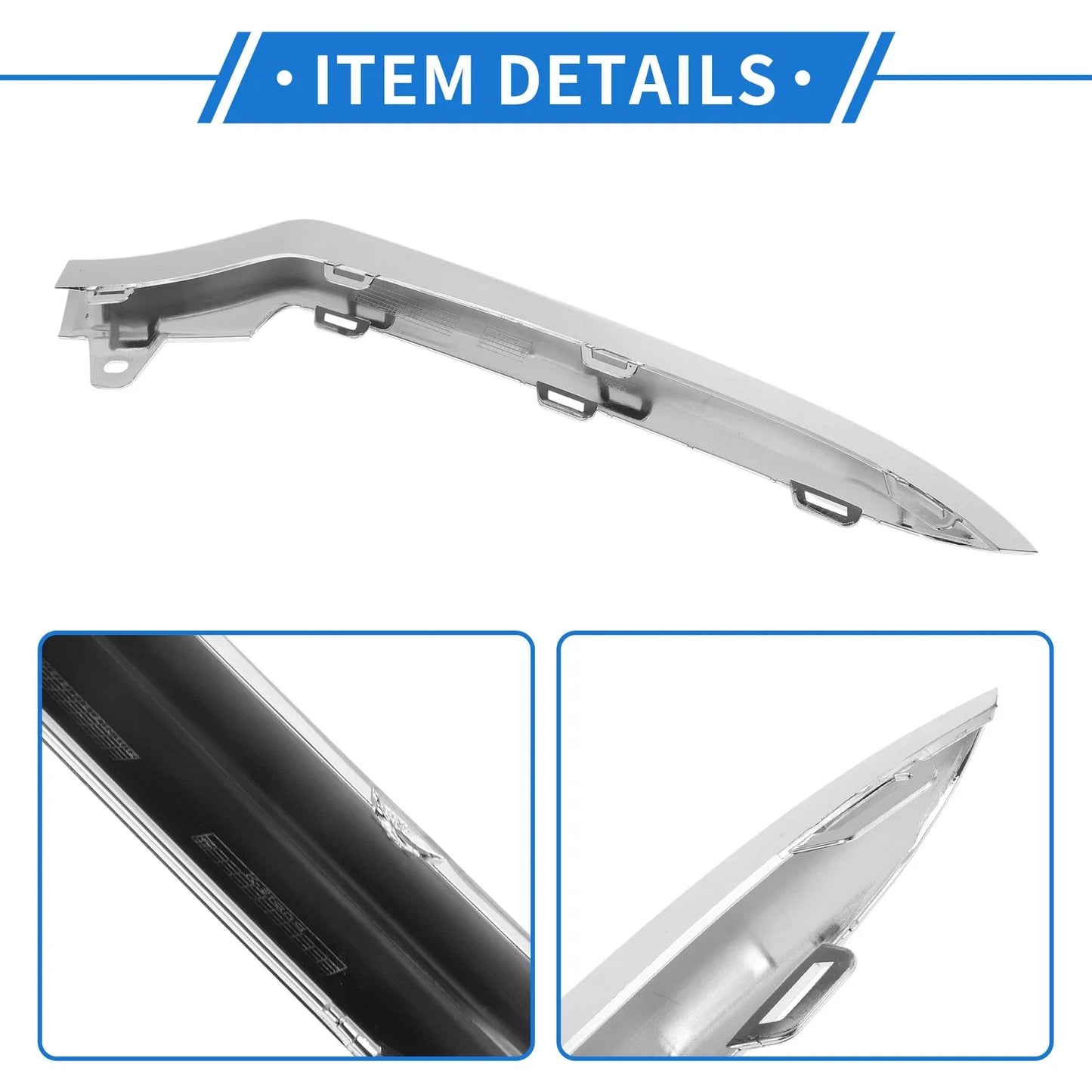 Bumper Grille Trim Garnish for Mercedes-Benz W212/E (2014-2015)