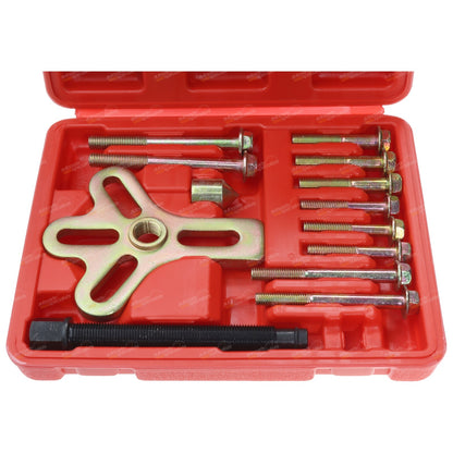 13-Piece Harmonic Balancer Puller Tool Set for Automotive Repair
