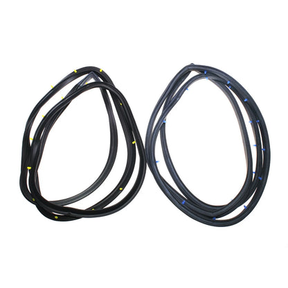 Set of 2 Rear Door Weatherstrips for Mazda Familia 323 GLC (1980–1985)