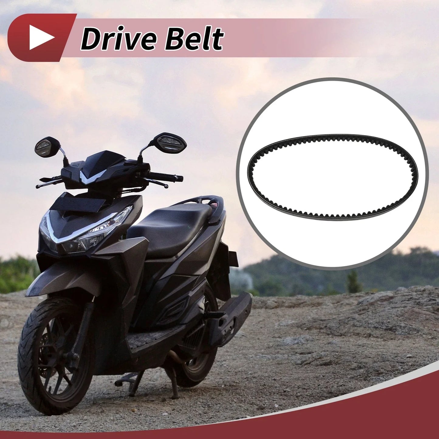 Drive Belt V-Belt for Honda SKY 50 (1997-1998) Motorcycle Parts