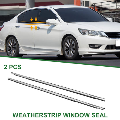 2pcs Weatherstrip Window Seal No. 72450TA0A01 for Honda Accord