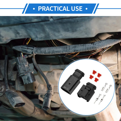2 Pin Air Pump Connector Plug Male Female for Mercedes-Benz