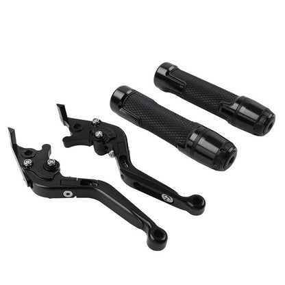Folding Brake Clutch Levers Set for Kawasaki ZX6R/636 (2000–2023) - Orange