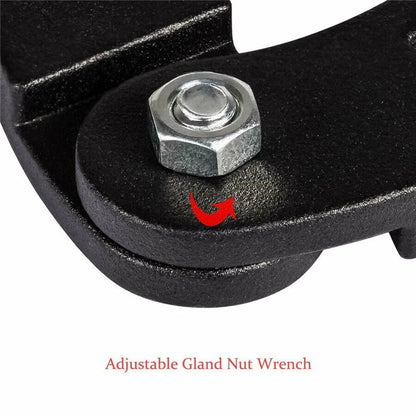 Gland Nut Wrench Tool for Heavy Duty Farm and Construction Equipment