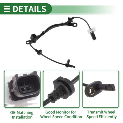 ABS Wheel Speed Sensor No. 57475T4NH01 for Honda Jade FR1 (2013–2018)