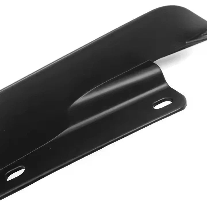 Matte Black Bumper Side Corner Splitter Spats for Ford Mustang (2024–2025)