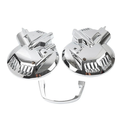 Front Brake Rotor Disc Covers for Honda Goldwing GL1500 88-00 Chrome