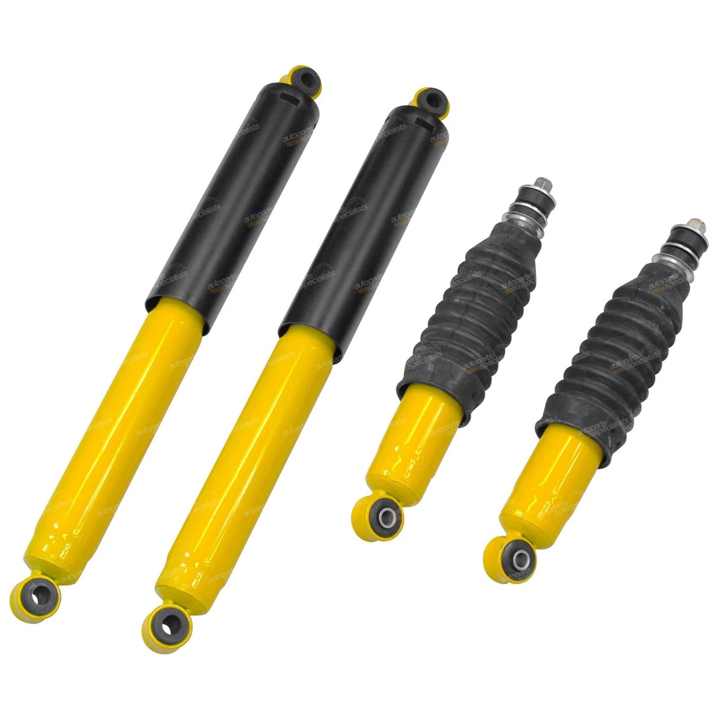 HD Raised Shock Absorbers Kit for Nissan Navara D22 4X4 (1997–2016)