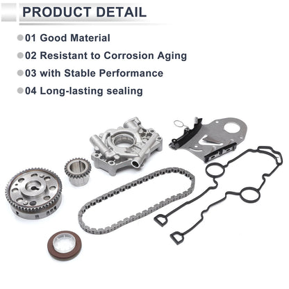 Timing Chain Kit for Chrysler 5.7L V8 HEMI MDS Engine (2009–2018)