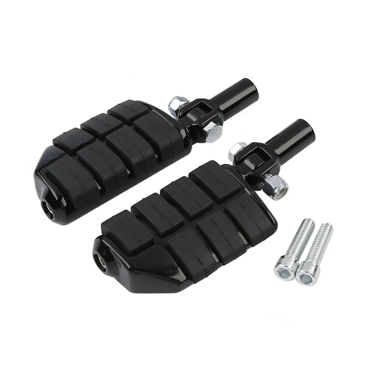 Black Passenger Footpeg Clevis Mount for Harley Heritage Softail (2000-2006)