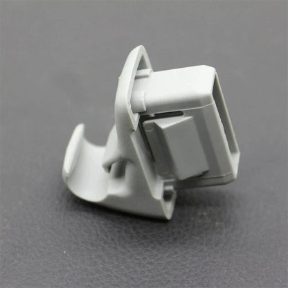 Sun Visor Holder Clips Grey for Mitsubishi Lancer, Outlander, ASX