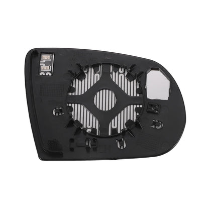 Left Side Heated White Mirror Glass for Jeep Cherokee Compass (2011–2021)
