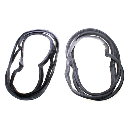Set of 4 Rear Door Weatherstrips for Mercedes Benz W115 (1968–1976)