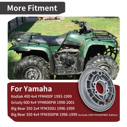 Rear Brake Drum Backing Plate for Yamaha Grizzly 600 (1998–2001)