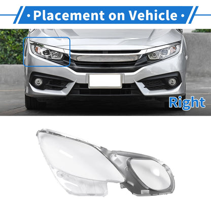 1 Pcs Headlight Lens Cover for Lexus GS300/GS350 (2004–2011)