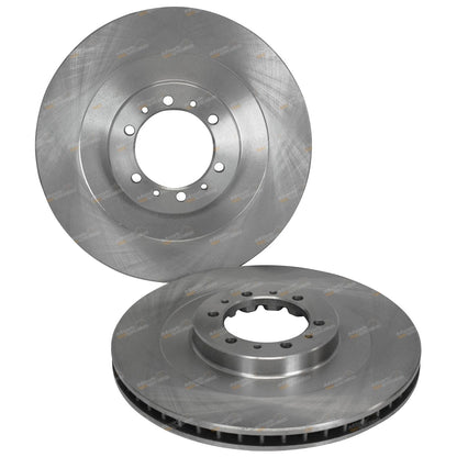 2 Front Disc Brake Rotors for Pajero NK NL (1996–2000) 4X4 3.5L V6