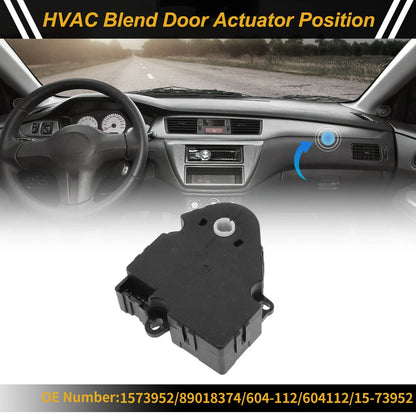 HVAC Heater Blend Door Actuator for Chevrolet Avalanche (2002–2013) No. 1573952