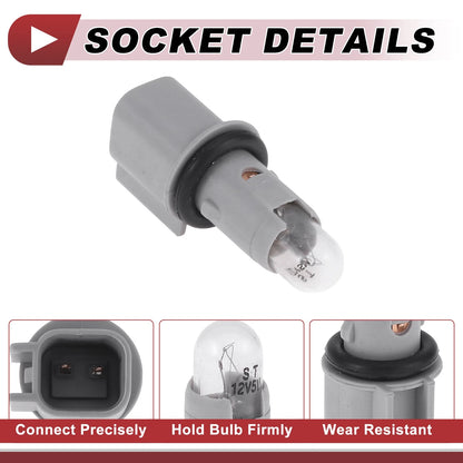 Set of 1 Side Marker Light Socket for Jeep Liberty (2002–2004) No. 55156754AA