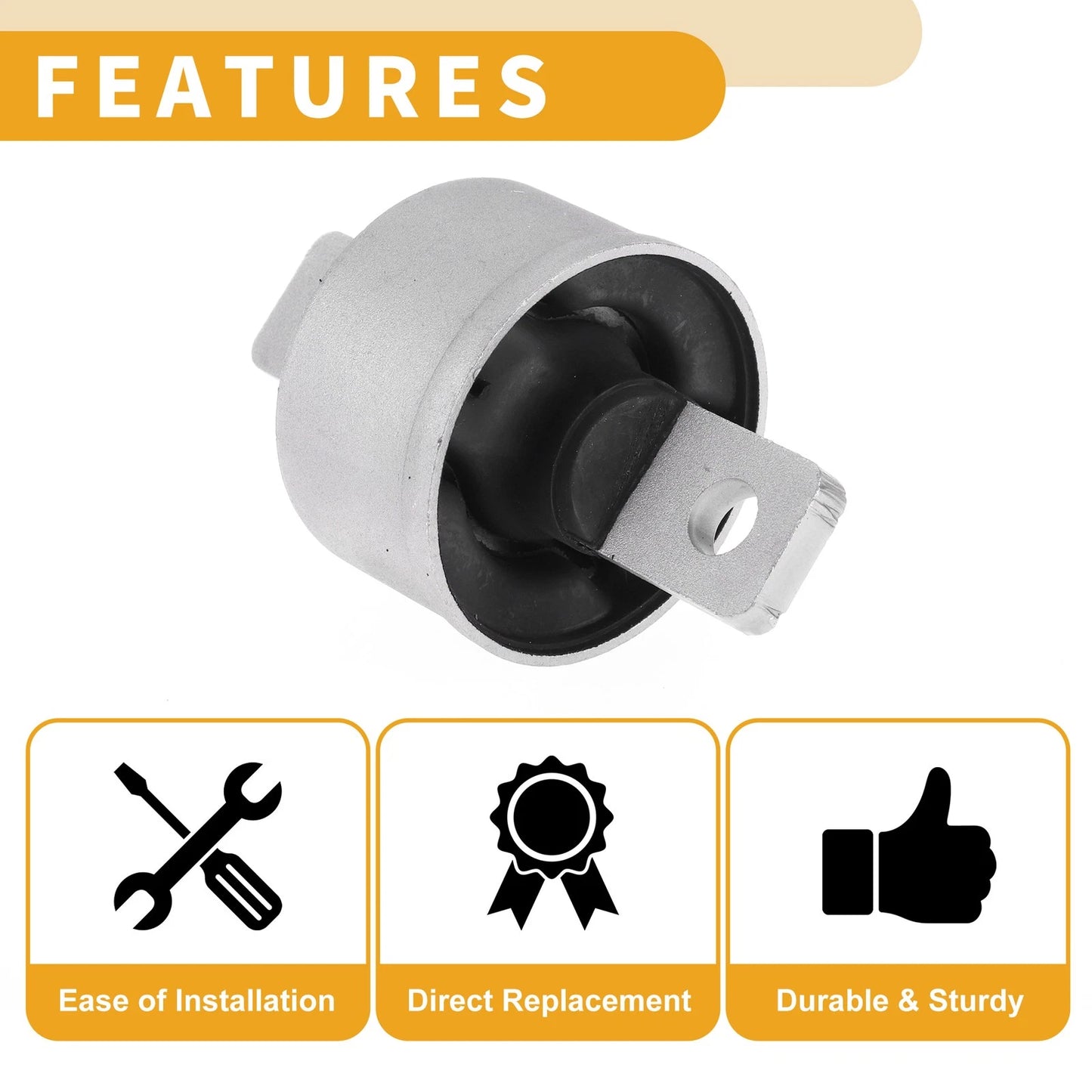 Rear Trailing Arm Bushing No. 4120A181 for Mitsubishi Lancer (2006–2017)