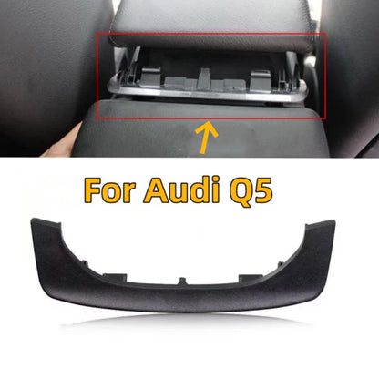 1PC Central Armrest Cover Trim Bezel Black for Audi Q5