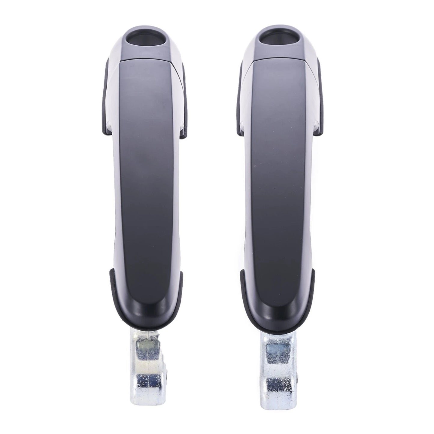 Set of 2 Outer Door Handles for Hyundai Tucson (2004–2010) - Black
