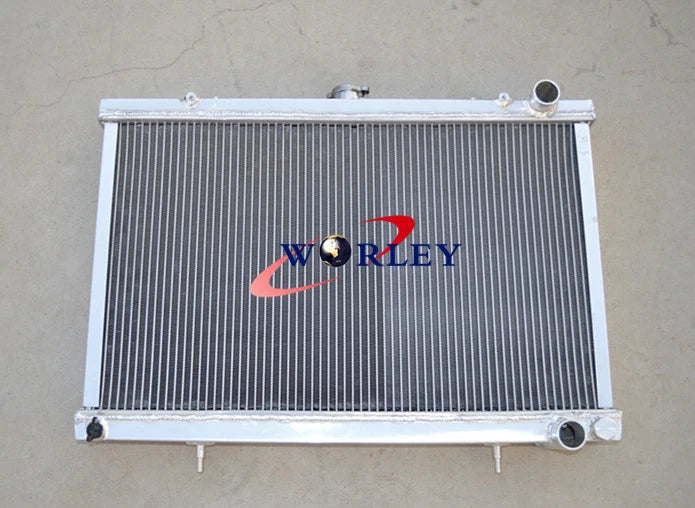 52mm Alloy Radiator & 12" Fan for Nissan Skyline R32 (1989–1994)