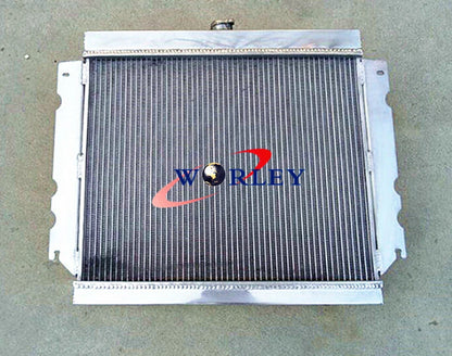 3 Rows Aluminum Alloy Radiator with Fan for Chrysler Valiant (1962–1976)
