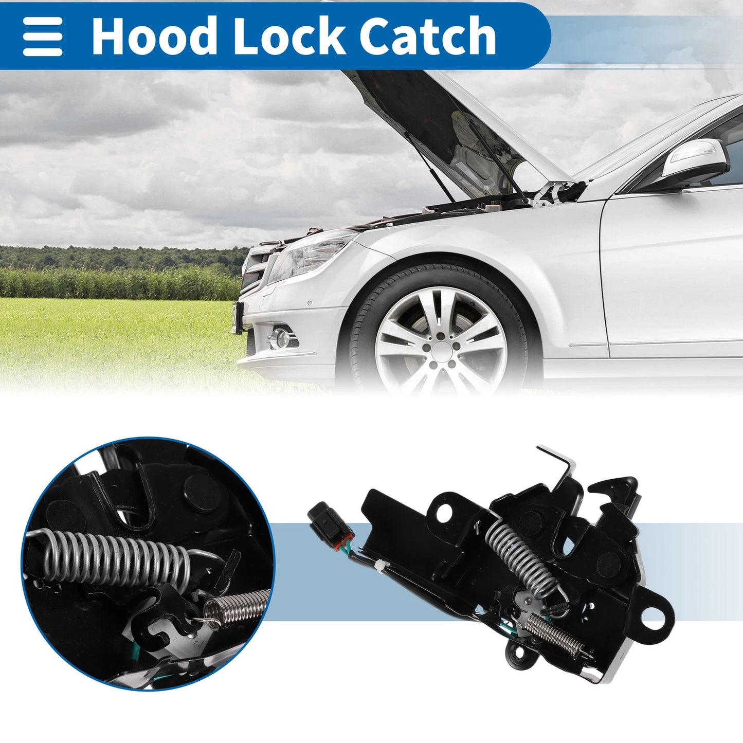 Hood Latch Assembly for Toyota Avalon (2019–2023) No. 5351007040