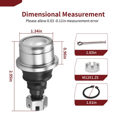 2-Pack Ball Joints for Honda Pioneer 1000 (2016–2021)