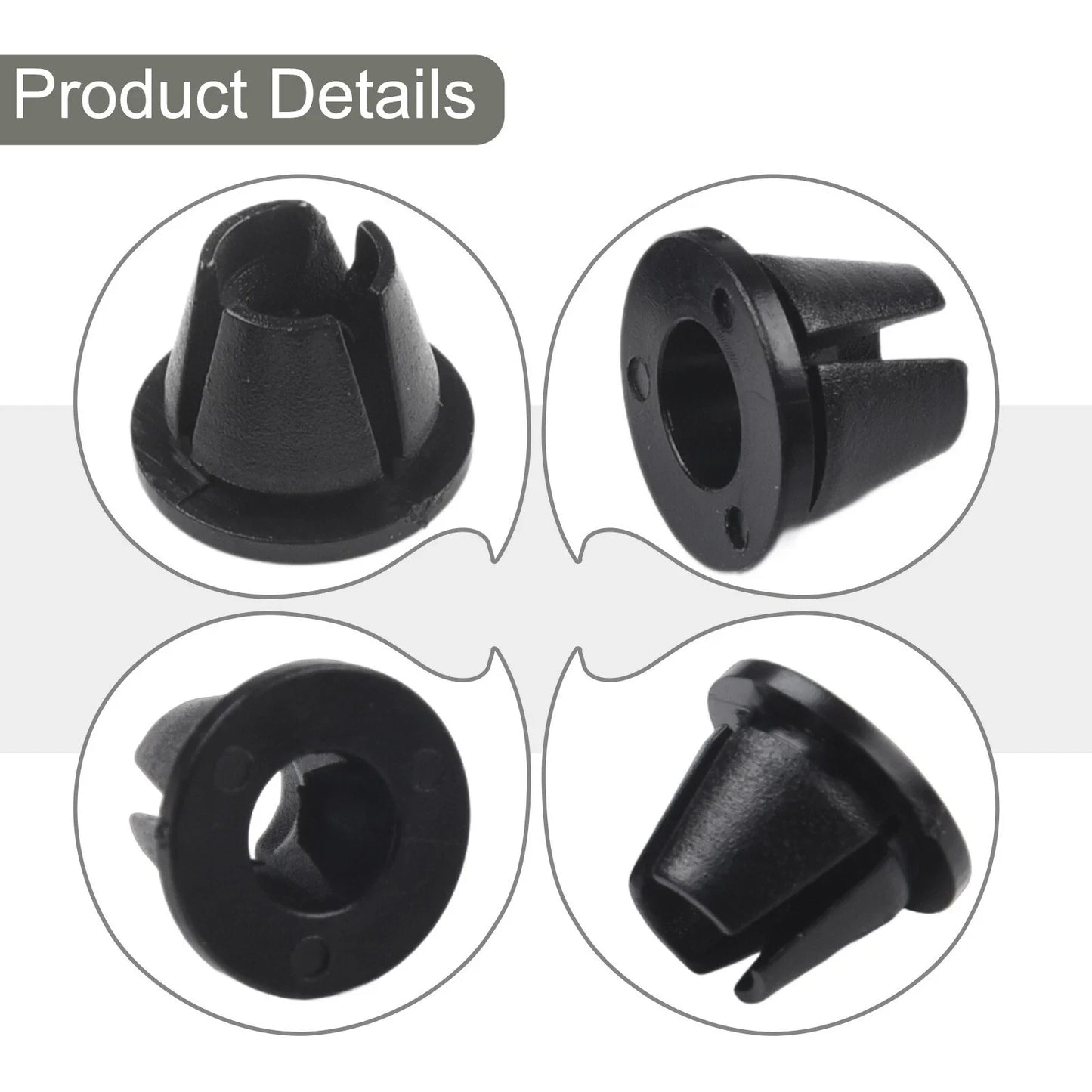 Tail light retainer clips / 4 x for Dodge Ram Dakota (1987–2011)