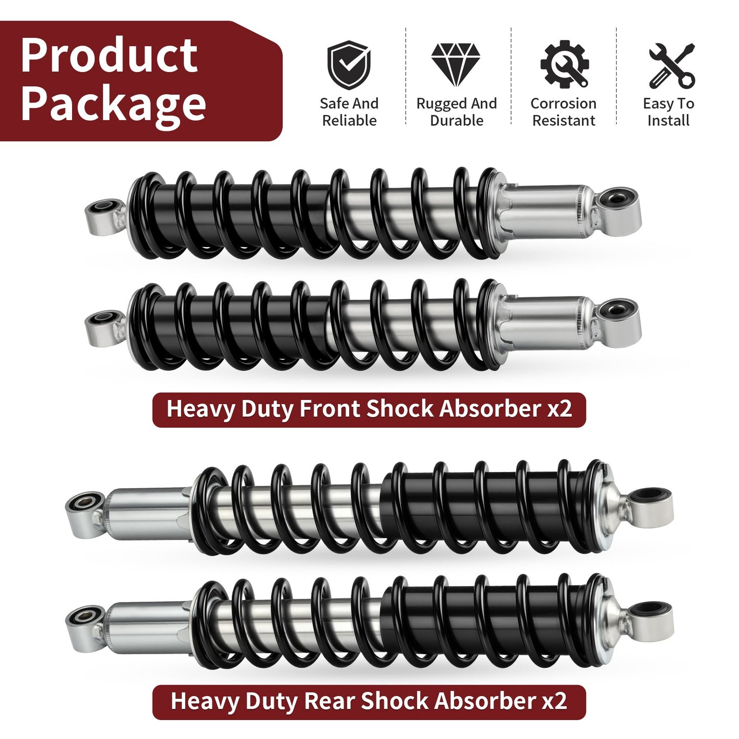 Shock Absorber for Honda Foreman Rubicon 500 (2001–2023)