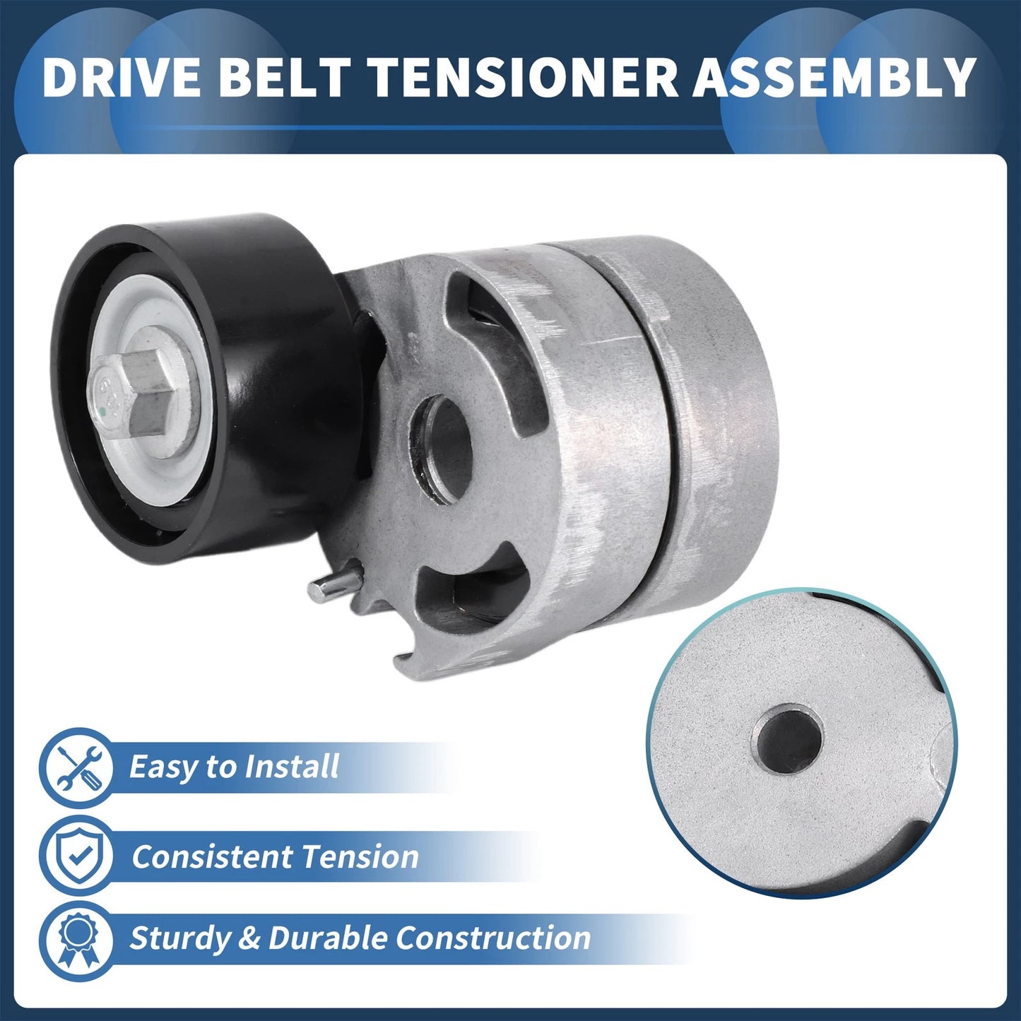 Belt Tensioner for Citroen Berlingo (2005–2011) No. 9638380780/575189 Metal