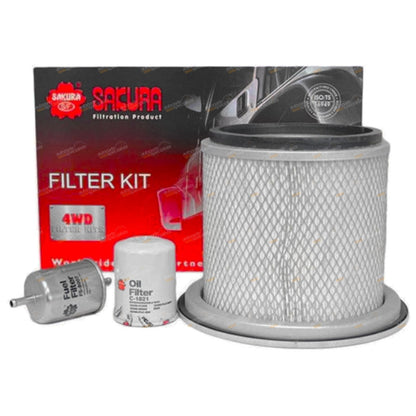 Oil Air Fuel Filter Service Kit for Nissan Patrol GU (2007–2023)