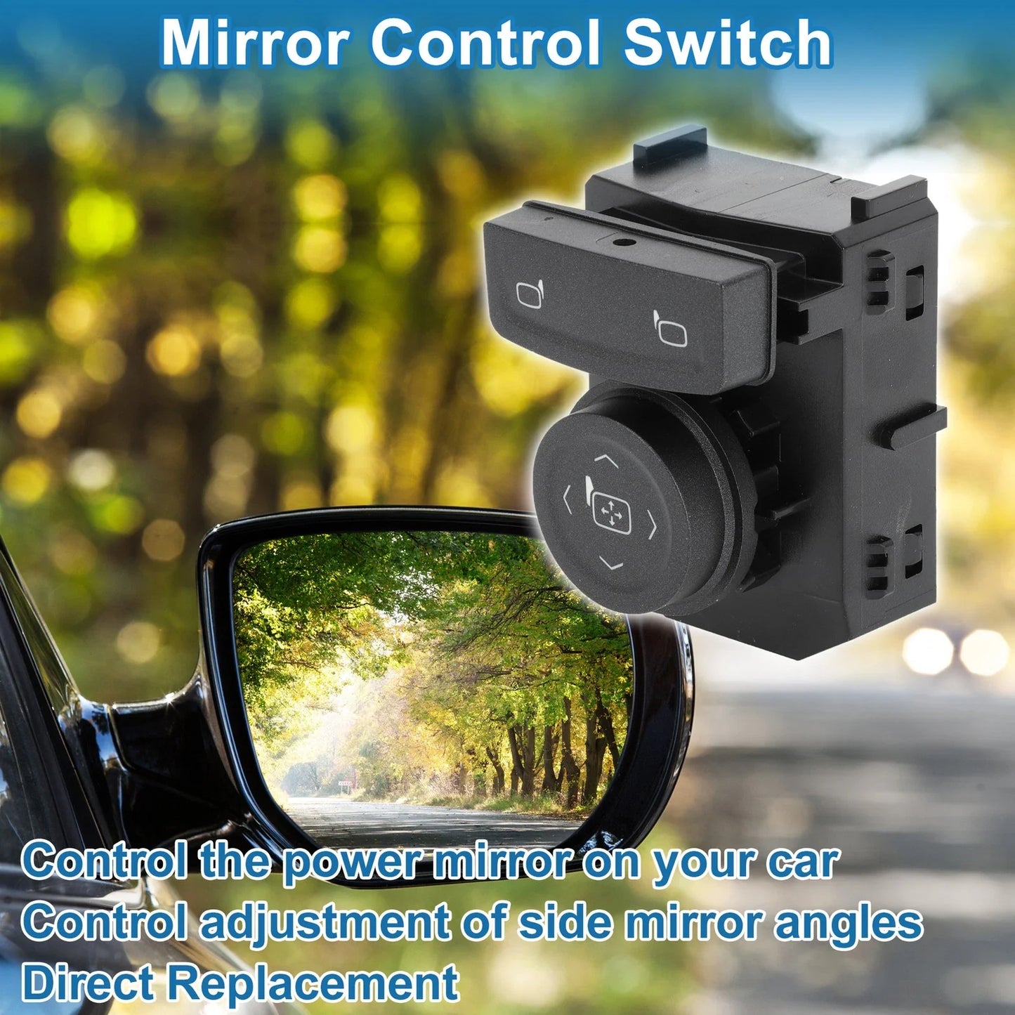 Car Mirror Switch for Chevrolet Silverado 1500, Suburban, Tahoe (2007-2014)