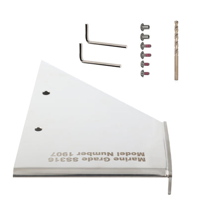 Skeg Guard for Mercury Mercruiser Alpha I (1985–1990) Stainless Steel