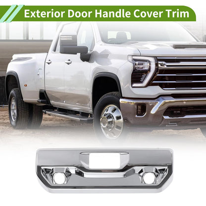 Exterior Door Handle Cover Trim for Chevrolet Silverado 1500 (2019–2024)