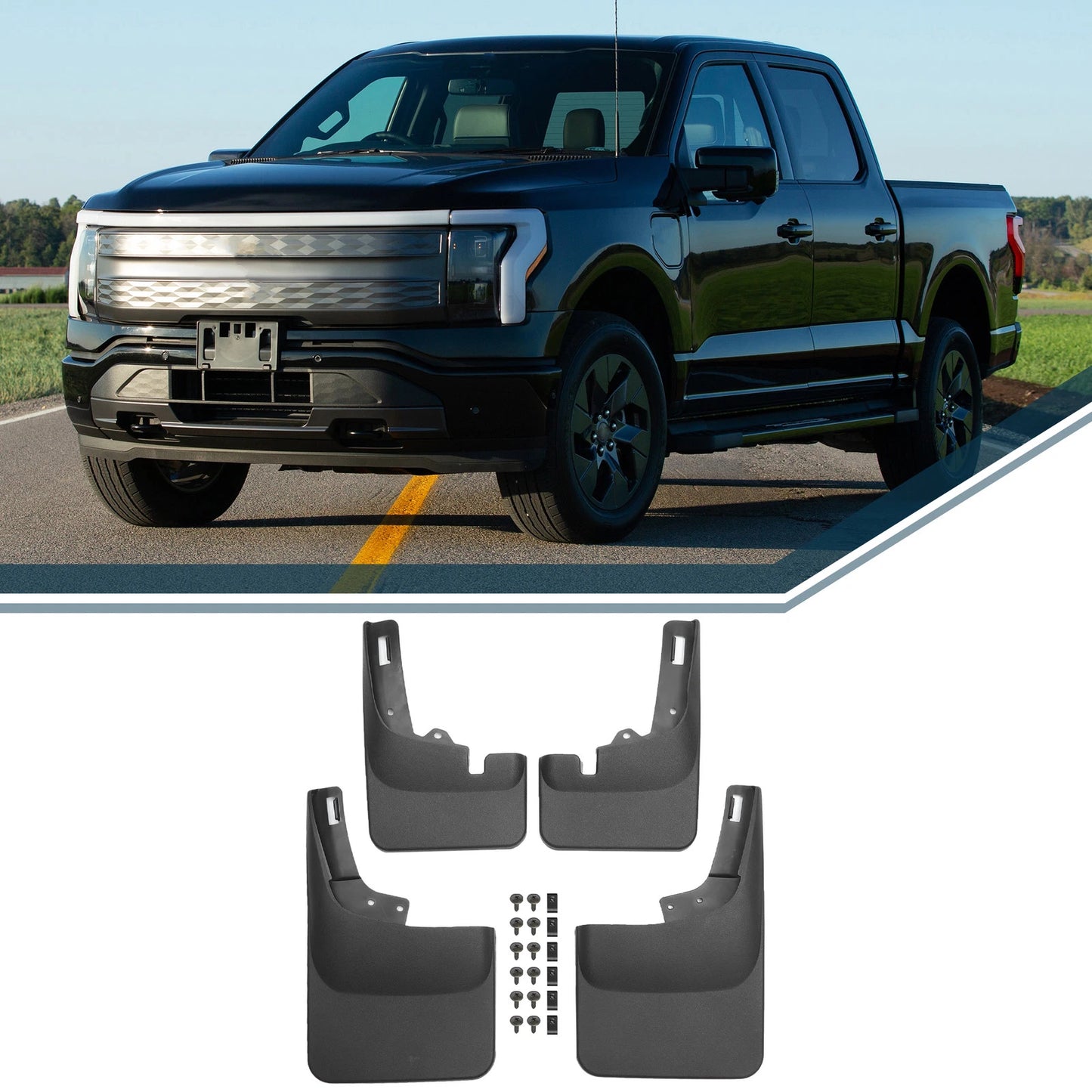 Mud Flap Splash Guard for Ford F-150 (2021–2024)