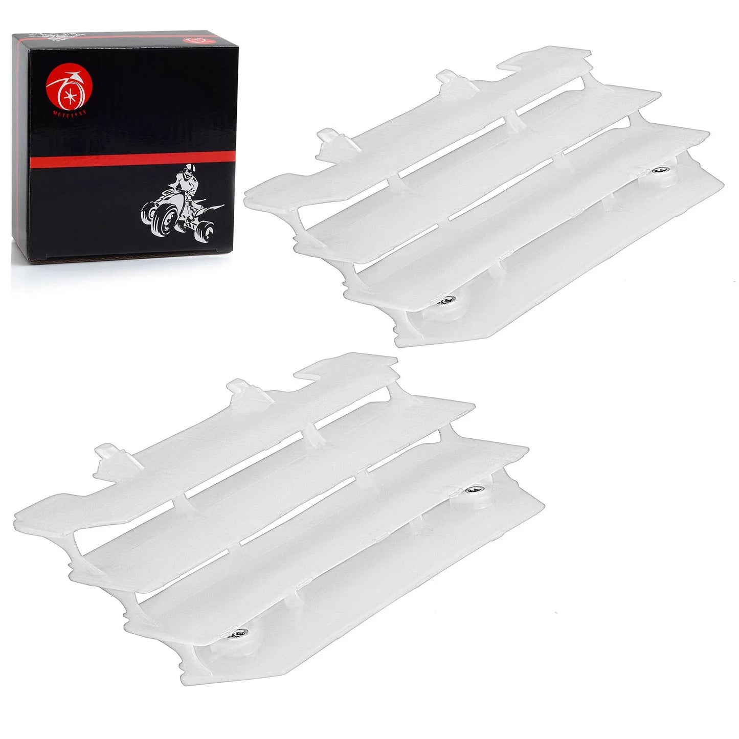 Radiator Shrouds Guard Set for Kawasaki KX125 KX250 (1997–2005)